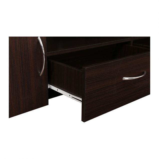 Engineered Wood Wall tv Unit in Wenge Colour